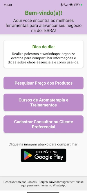 Essencial Fácil - para doTERRA Screenshot 0