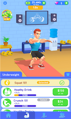 Idle Workout Success Life Screenshot 0