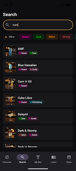 Pour Craft Cocktails Screenshot 3