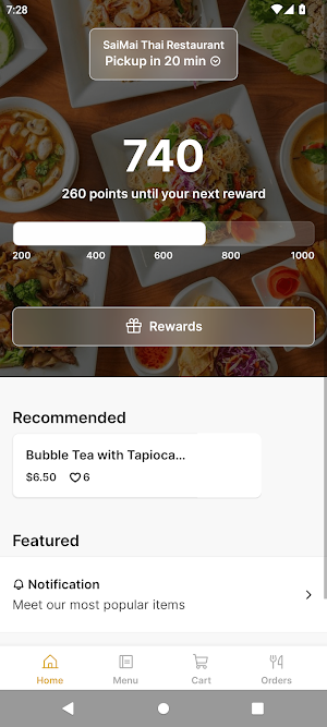 SaiMai Thai Restaurant To Go Screenshot 0