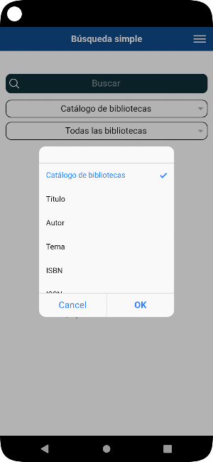 BiblioUnimayor Screenshot 1