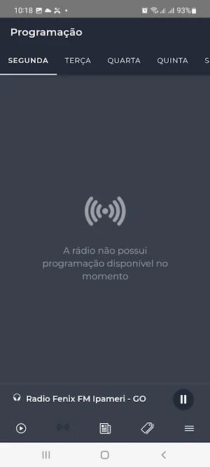 Radio Fenix FM Ipameri - GO Screenshot 1