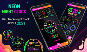 Neon Night Clock - Led Color Night Clocks Screenshot 0