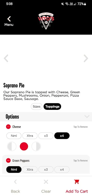 Vito’s Pizza Pie Screenshot 3