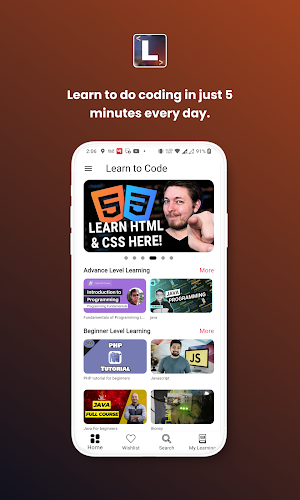 Learn To Code: Programming Hub Screenshot 1