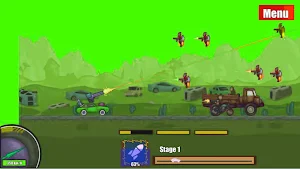 Road Car Shooting Game Screenshot 1