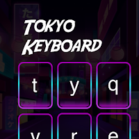 Neon Led keyboard - Tokyo Them