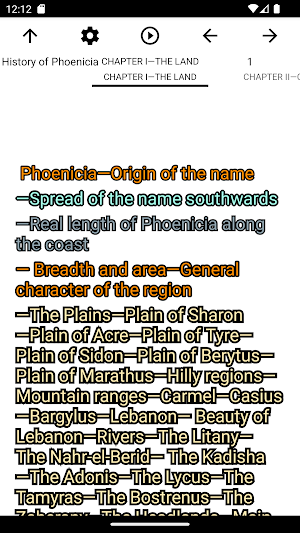 zBook: History of Phoenicia Screenshot 1