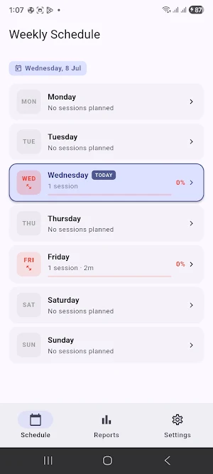 Workout Timer Screenshot 0