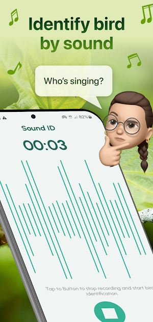 Bird Identifier: Sound Bird ID Screenshot 1