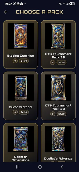 Yu-Gi-Oh Pack Rip Sim - Duel Screenshot 1