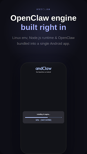OpenClaw for Android – andClaw Screenshot 1