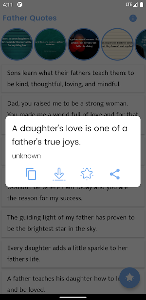 Father Quotes and Sayings Screenshot 0