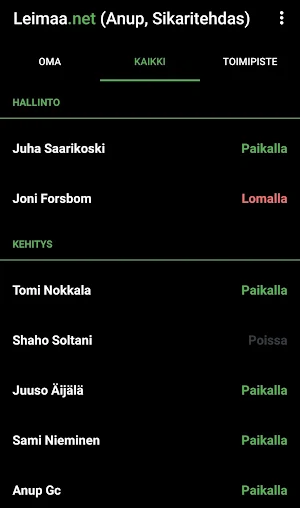 Leimaa.net Screenshot 1