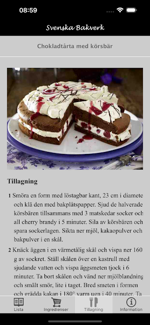Svensk Bakverk Screenshot 1