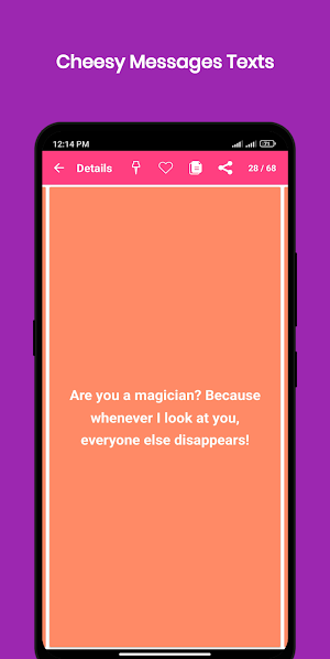Flirty Messages - Pickup Lines Screenshot 3