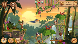 Angry Slingshot Birds 2 Game Screenshot 0