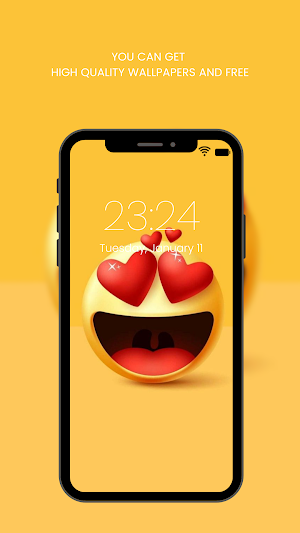 Cute Emoji Wallpaper HD Screenshot 3