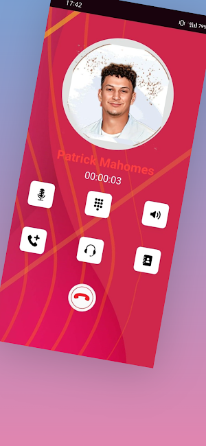Patrick Mahomes Call Wallpaper Screenshot 2
