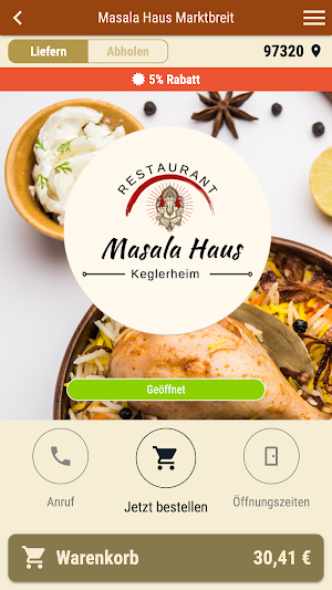 Masala Haus Marktbreit Screenshot 0