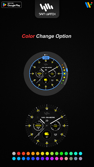 SamWatch Analog Neon 2023 Screenshot 3