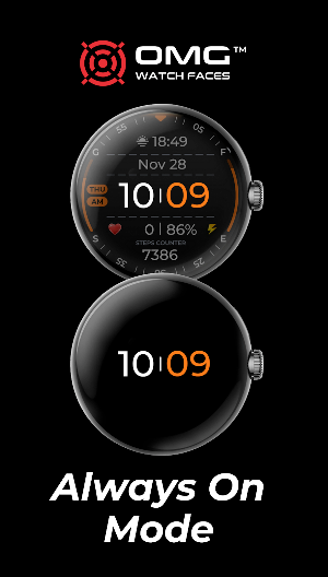 Minimal Watch Face: OMG 262 screenshot 7