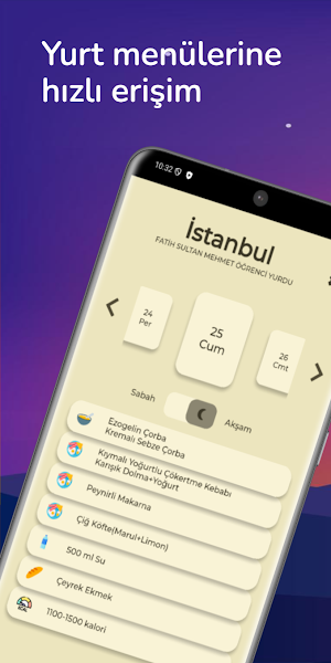 KYK Menü | KYK Yemek Listesi Screenshot 0