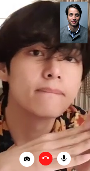 V. Kim Taehyung Fake Chat & Video Call - Call You Screenshot 0