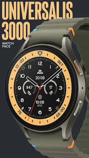 Universalis 3000 Watch Face Screenshot 3