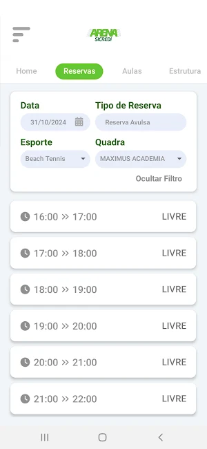 Arena Sicredi Screenshot 3