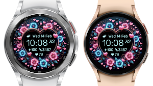 AZ287 Valentine's Watch Face Screenshot 2