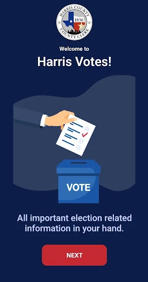 Harris Votes Screenshot 1