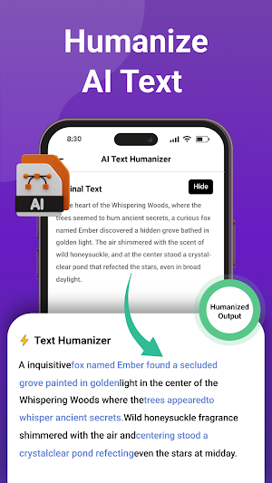 AI Humanizer: Bypass GPTZero Screenshot 1