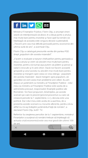 Actualitate.net - stiri din Romania Screenshot 2
