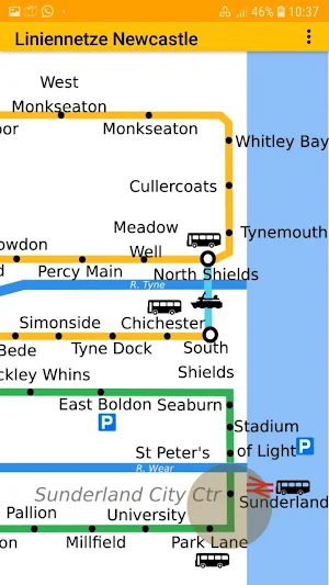 LineNetwork Newcastle Screenshot 3