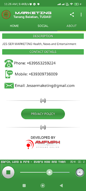 JES-SER MARKETING RADIO Screenshot 3