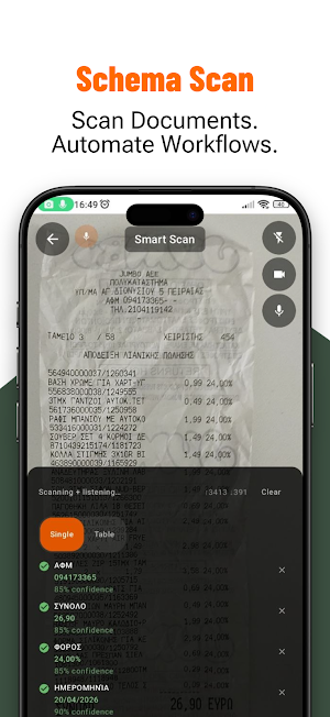 Schema Scan - AI OCR Scanner Screenshot 0