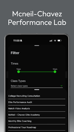 Mcneil-Chavez Performance Lab Screenshot 3