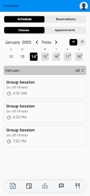 Go Lift Fitness Screenshot 0