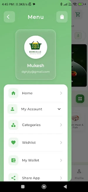 Grocery App Screenshot 0