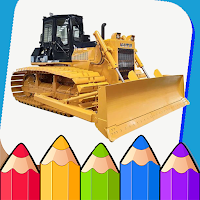 Bulldozer Coloring Book