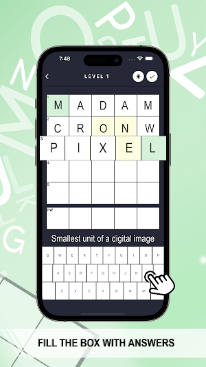PlusWord - mini crossword Screenshot 1