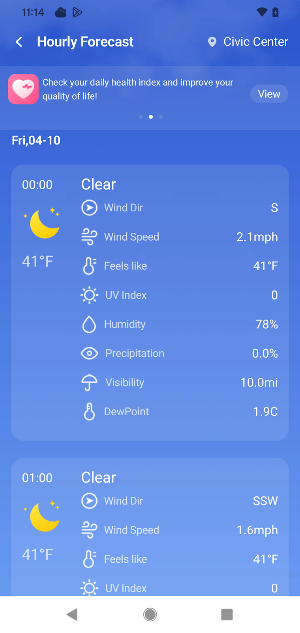 Local Weather - Radar & Widget Screenshot 1