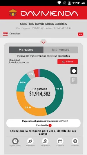 Davivienda Móvil Screenshot 3