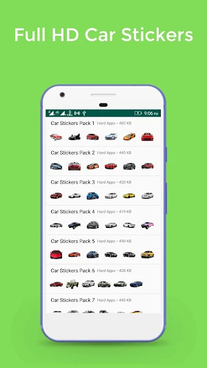 Car Stickers For Whatsapp Screenshot 0