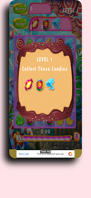 sweet match-3 game Screenshot 3