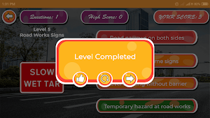 Driving theory test : Road signs and Traffic signs Screenshot 3