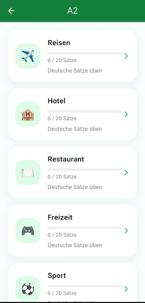 Deutsche Sätze – Learn German Screenshot 2
