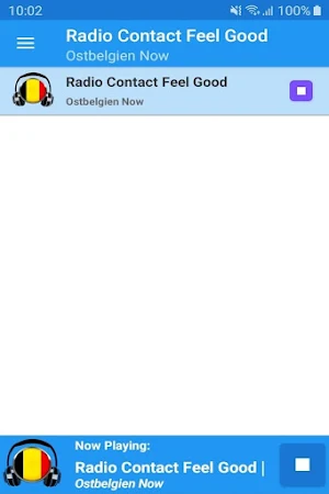 Radio Contact Feel Good App Screenshot 0