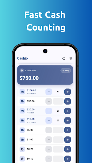 Cashio: Cash Calculator Screenshot 0